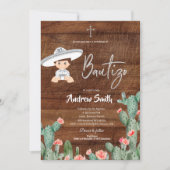 メキシ素朴コ銀のシャルロボーイバウティゾ 招待状 (正面)