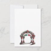 メキシ結婚コお祝い 出欠カード (裏面)