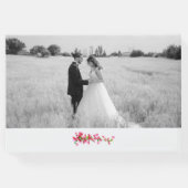 メキシ結婚コのハシエンダ素朴ボホゲストブック ゲストブック (裏面)