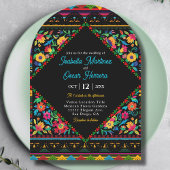 メキシ結婚コカラフルの招待 招待状
