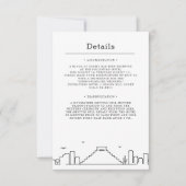 メキシ結婚コ |ゲスト詳細 招待状 (正面)