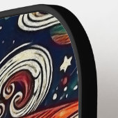 メキシ芸術的コ ピックルボールラケット (左詳細)