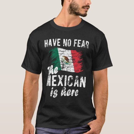 メキシ誇りを持ったコ伝統メキシコルーツメキシコ国旗 Tシャツ (正面)
