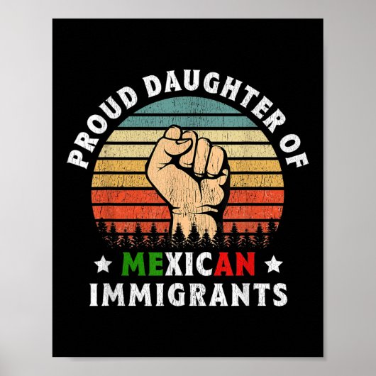 メキシ誇りを持ったコ移民の娘 ポスター (正面)
