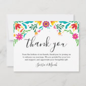 メキシ鮮やかカラフルコインスパイアフローラ サンキューカード (正面)