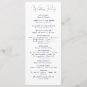 メキシ鮮やかカンフィエスタスタイルレインボー結婚ズ プログラム (裏面)