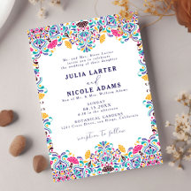 メキシ鮮やかカンフィエスタスタイルレインボー結婚ズ