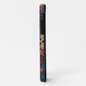 メキシ鮮やかコお祝い：砂糖スカルアート Case-Mate iPhoneケース (裏面/左)