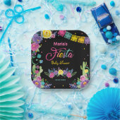 メキシ鮮やかコの花フローラフェスタ赤ちゃんシャワー ペーパープレート (パーティー)