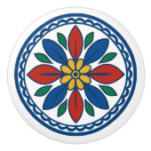 メキシ鮮やかコタラベラフローラセラミックノブ セラミックノブ (正面)