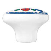 メキシ鮮やかコタラベラフローラセラミックノブ セラミックノブ (側面)