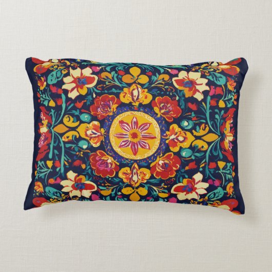 メキシ鮮やかコフィエスタ枕 アクセントクッション (裏面)