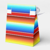 メキシ鮮やかコ毛布の伝統的セラペ フェイバーボックス (裏面サイド)