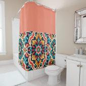 メキシ鮮やかコ缶太郎デザインシャワーカーテン シャワーカーテン (インサイチュ)