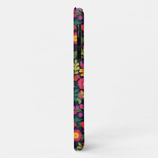 メキシ鮮やかコ花柄の電話ケース Case-Mate iPhoneケース (裏面/左)