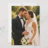 メキシ鮮やかコ・フィエスタレインボー結婚フォト 招待状 (裏面)