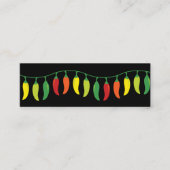 メキ最高のシコ料理店の名刺 スキニー名刺 (正面)