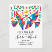 メキ鮮やかシインスパイアコの鳥とフローラのはがき 案内ポストカード (正面)