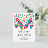 メキ鮮やかシインスパイアコの鳥とフローラのはがき 案内ポストカード (スタンド正面)