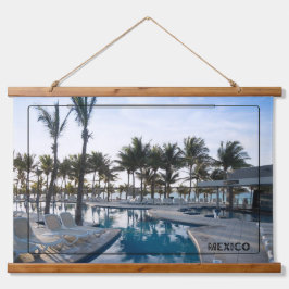 メキ鮮やかシクリゾート 吊り下げ型タペストリー