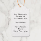 メギラエスター引用文ヘブライ語for Mishloach Manot ギフトタグ (裏面)