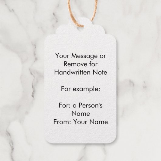 メギラエスター引用文ヘブライ語for Mishloach Manot ギフトタグ (裏面)