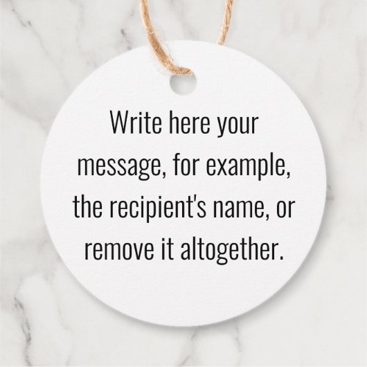 メギラエスター引用文ヘブライ語for Mishloach Manot フェイバータグ (裏面)