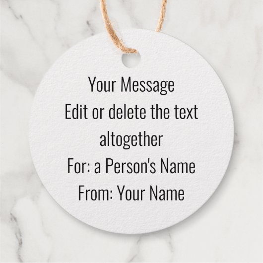 メギラエスター引用文ヘブライ語for Mishloach Manot フェイバータグ (裏面)