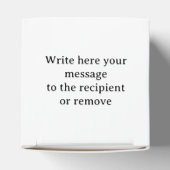 メギラエスター引用文ヘブライ語for Mishloach Manot フェイバーボックス (上部)