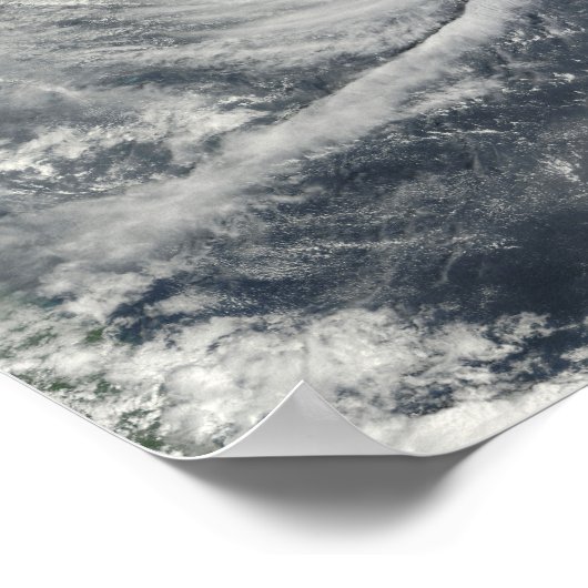 メギ台風 ポスター (角)