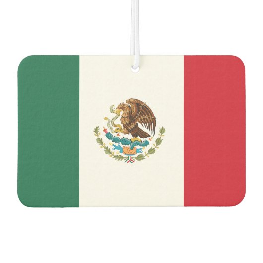 メクラシックキシカン国旗 カーエアーフレッシュナー (正面)