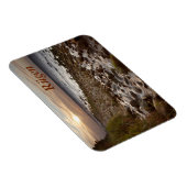 メクレンブルク海岸の夕日 マグネット (右側)