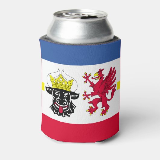 メクレンブルク西ポメラニアクーラーボックス国旗 缶クーラー (缶裏面)