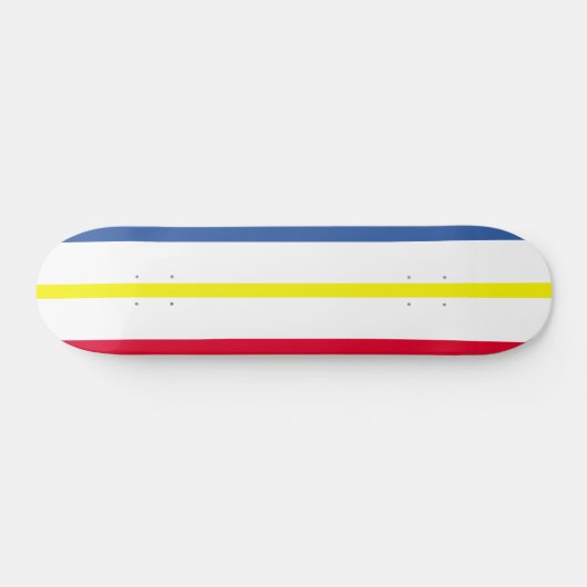 メクレンブルク西ポメラニアスケートボード国旗 スケートボード (横)