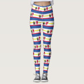 メクレンブルク西ポメラニアレギンス国旗 レギンス (正面)