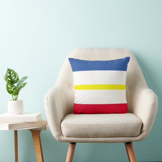 メクレンブルク西ポメラニア装飾用クッション国旗 クッション (椅子)