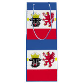 メクレンブルク西部ポメラニアワインギフトバ国旗 ワインギフトバッグ (裏面)