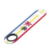 メクレンブルク西部ポメラニア国旗のスピードボトル スピード栓抜き (正面アングル)