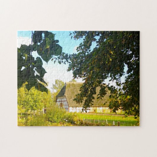 メクレンブルク西部ポメラニア。 ジグソーパズル (横)