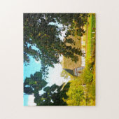 メクレンブルク西部ポメラニア。 ジグソーパズル (縦)