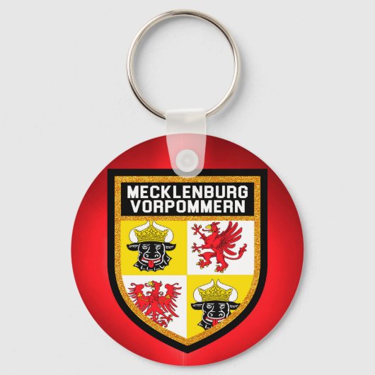 メクレンブルク・フォアポンメルン国旗 キーホルダー (正面)