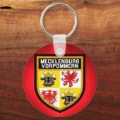 メクレンブルク・フォアポンメルン国旗 キーホルダー (正面)