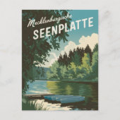 メクレンブルジシュセエンプラットドイツヴィンテージ ポストカード (正面)