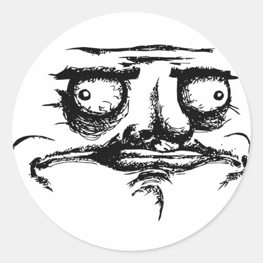 メグスタステッカー ラウンドシール (正面)