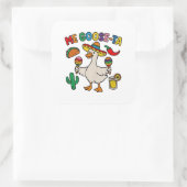 メグースタおもしろいメキスペインのシカ スクエアシール (バッグ)