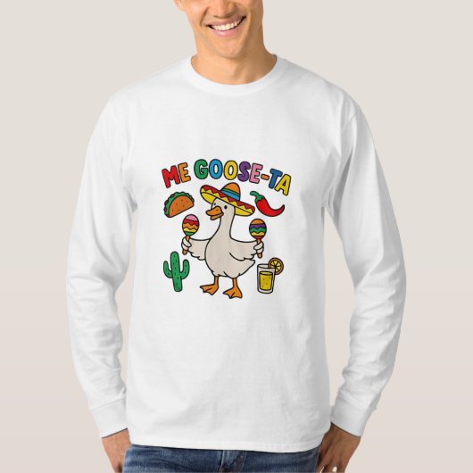 メグースタおもしろいメキスペインのシカ Tシャツ (正面)