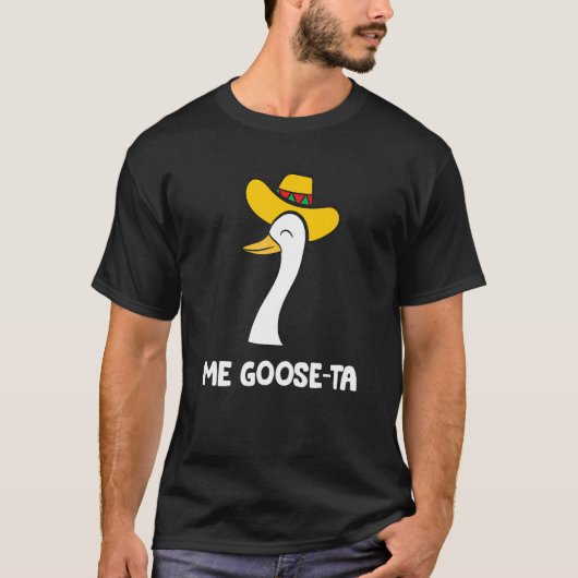 メグースタメキシカンスペインのグースガン Tシャツ (正面)