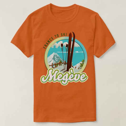 メゲブフランスキー Tシャツ (デザイン正面)
