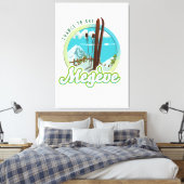 メゲーブフランスキーロゴ キャンバスプリント (インサイチュ (寝室))