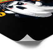 メゴスタメキシおもしろいカンハロウィーン幽霊女性2 ポスター (角)